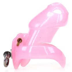  Cage de chasteté Stop This 9 x 3cm Rose